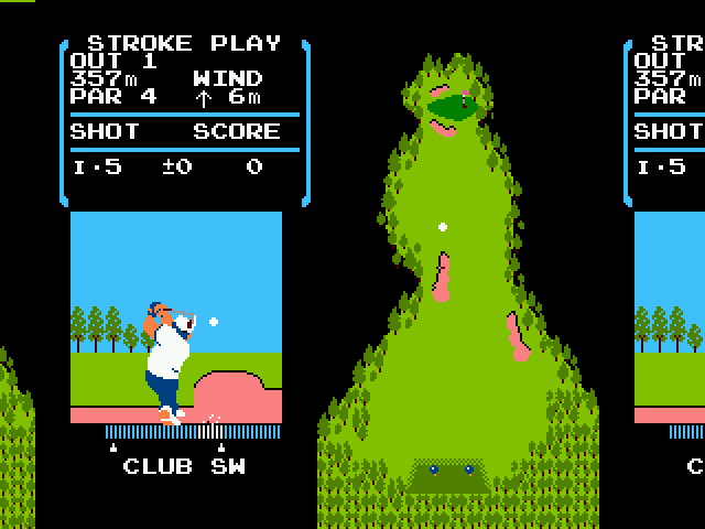 Golf [Falcon030] atari screenshot